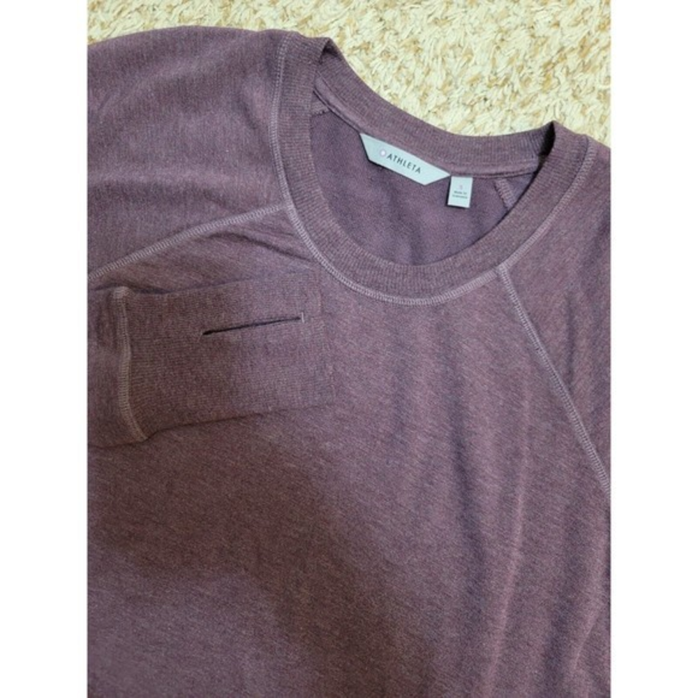 Athleta Women's Size S Long Sleeve Athletic Crew Neck Sweater 362823